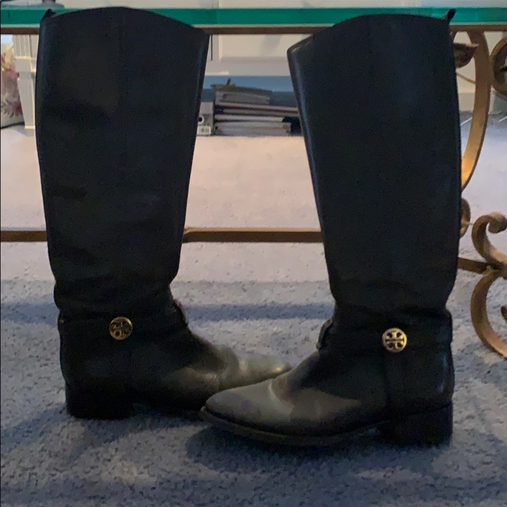 Tory Burch dark brown boots